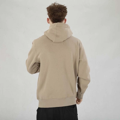 Bluza Pit Bull Hoodie ZIP Terry Small Logo beżowa