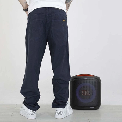 Spodnie Mass Pants Baggy Fit Slang granatowe