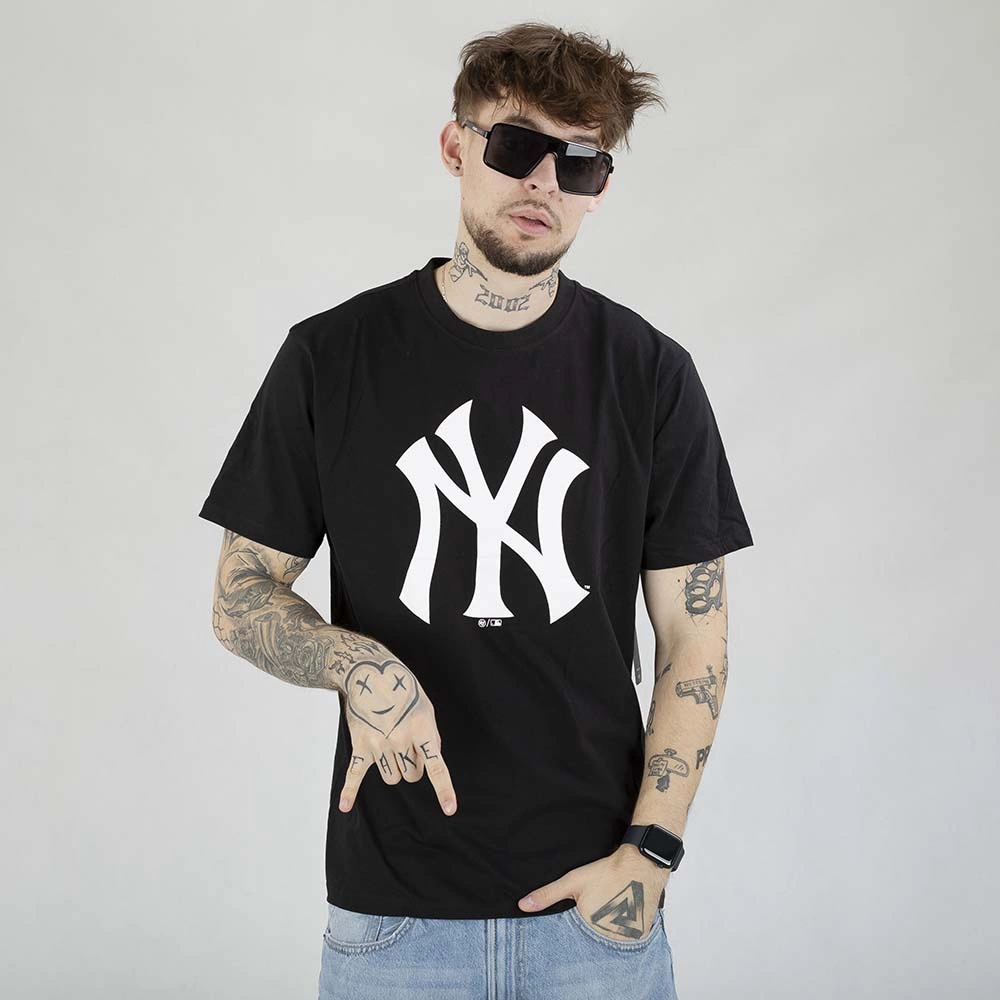 T-shirt 47 Brand MLB New York Yankees Imprint Echo 544088 czarny