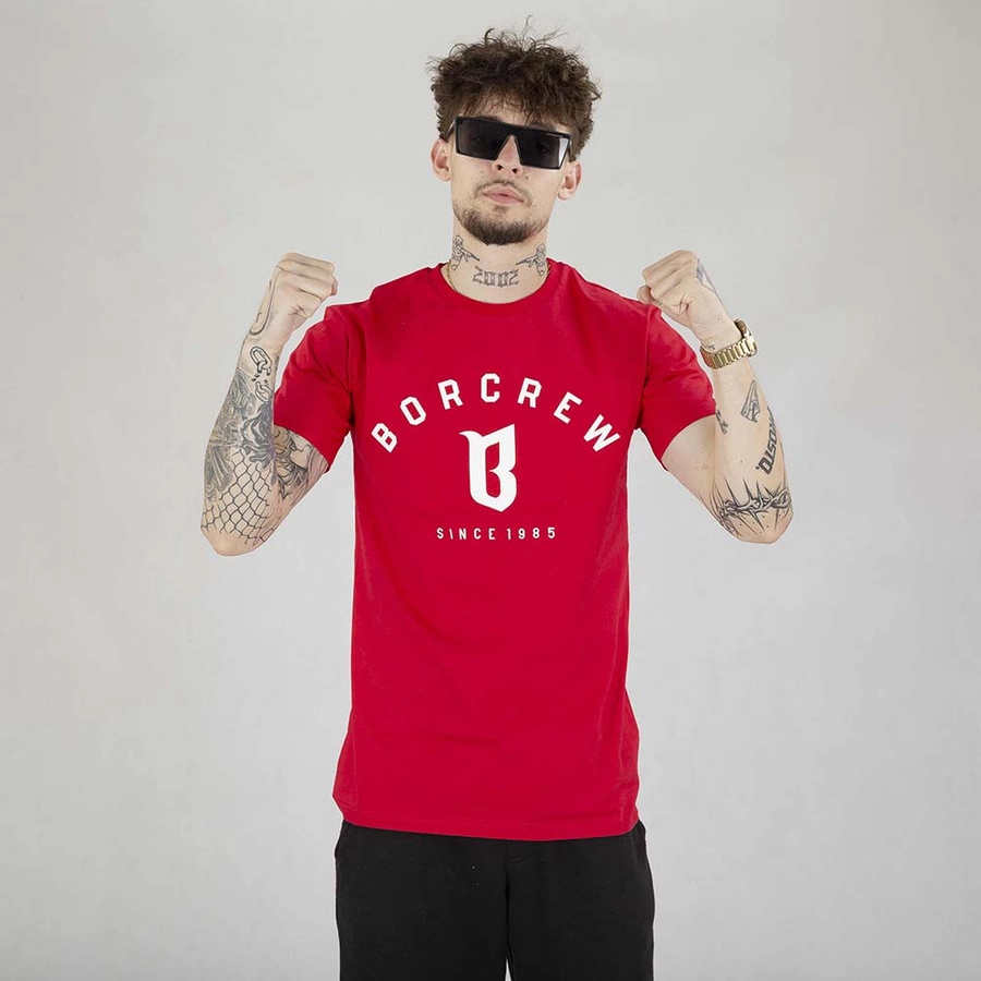 Koszulka Biuro Ochrony Rapu CLASSIC B T-Shirt czerwona