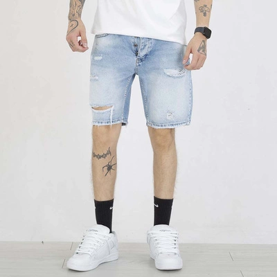 Krótkie Spodenki I8 Denim Sho23 light blue