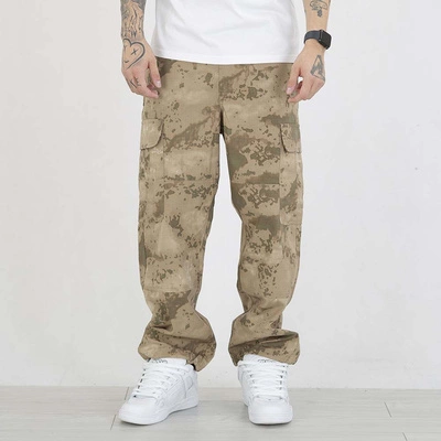Spodnie Jigga Wear Military Jogger brązowe camo