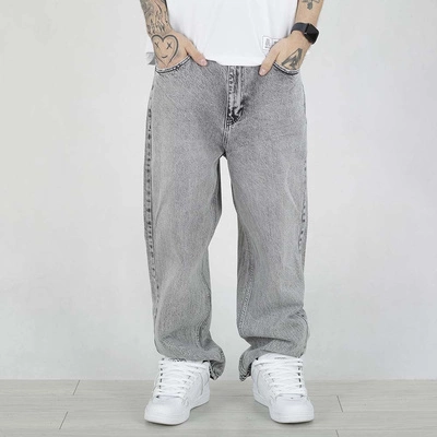 Spodnie Baggy Jigga Wear Crown szare