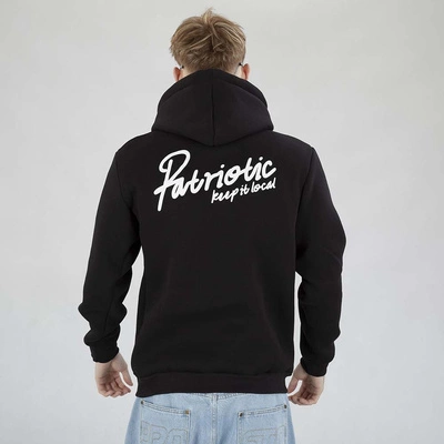 Bluza Patriotic Hoodie College Keep It czarna