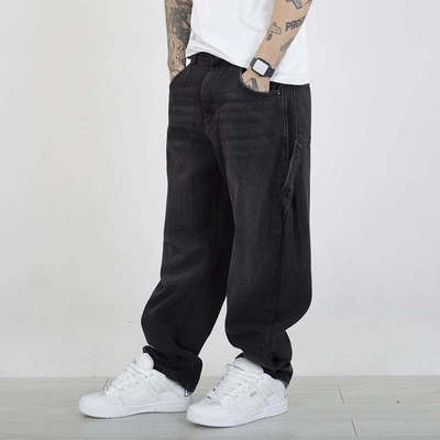 Spodnie Baggy I8 Denim BAG94 czarne