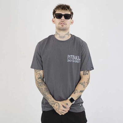 Koszulka Pit Bull Shot For Shot grafitowa