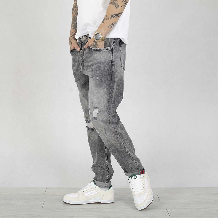 Spodnie Regular I8 Denim BOY23 light grey jeans