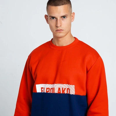 El Polako 3CUT Bluza Czerwony/Granatowy