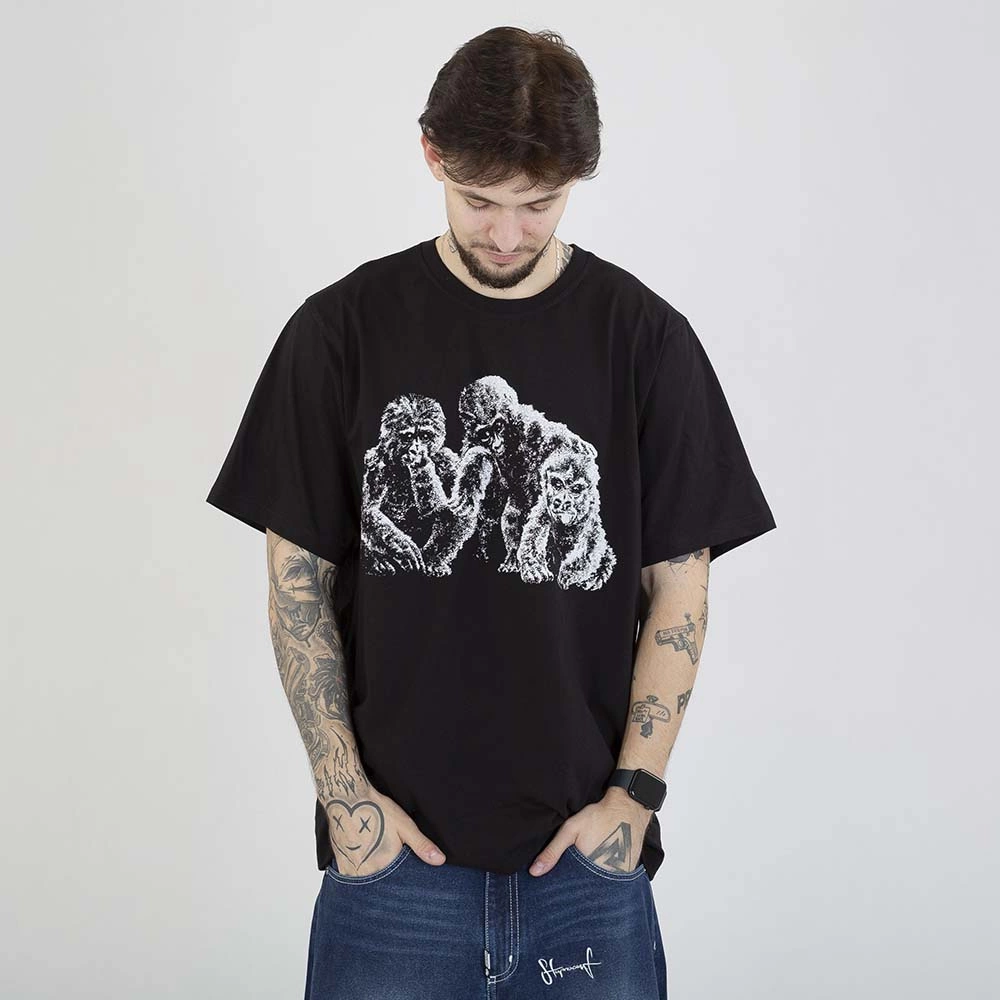 Koszulka Stoprocent Baby Gorilla czarna