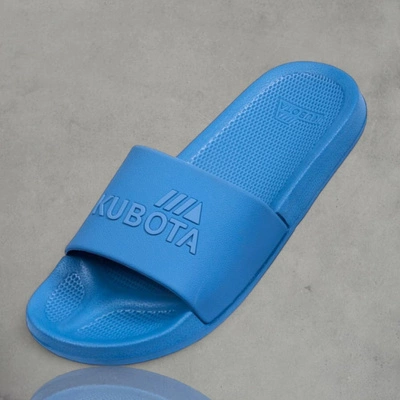 Kubota Klapki Basenowe Plain niebieskie