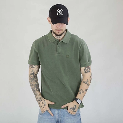 Koszulka Polo Pit Bull Pique Small Logo zielona