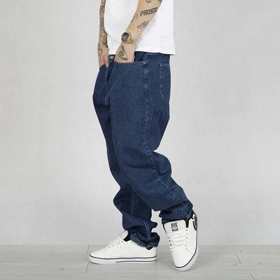Spodnie Baggy Jeans SSG Small SSG niebieskie