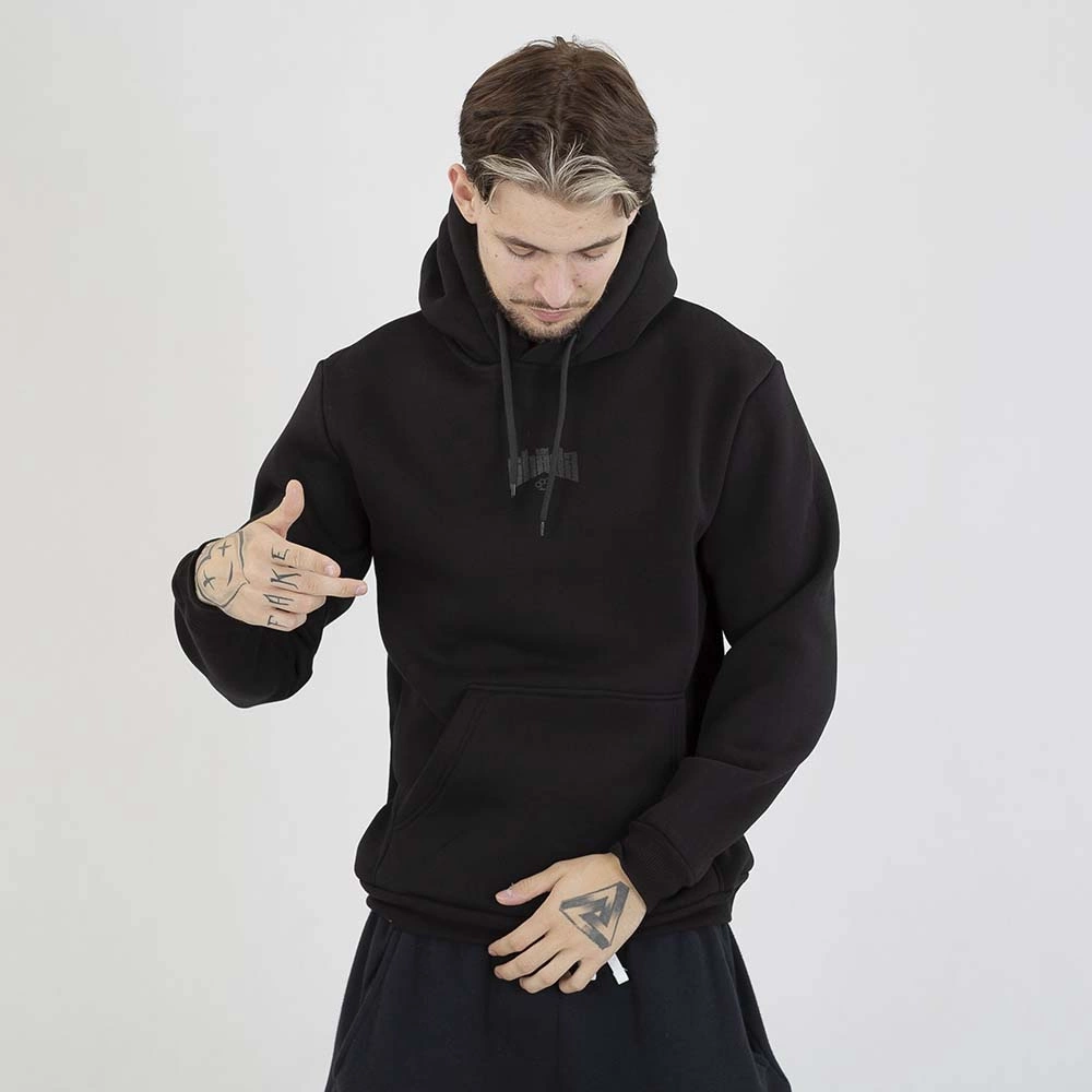 Bluza Chada Hoodie Kastet Logo czarna
