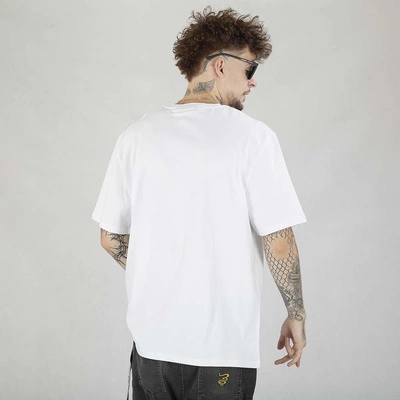 Koszulka SikSilk Crest Oversized SS-22551 biała
