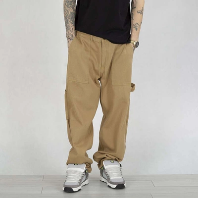 Spodnie Baggy Prosto Worker brązowe