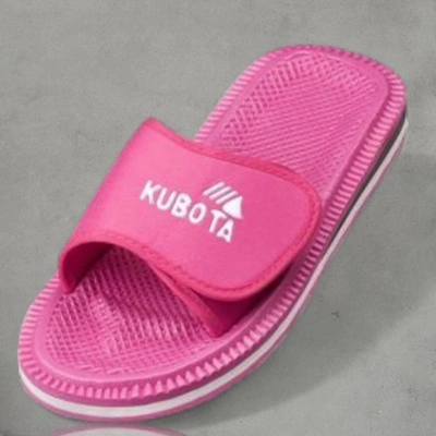 Kubota Klapki Rzep różowe