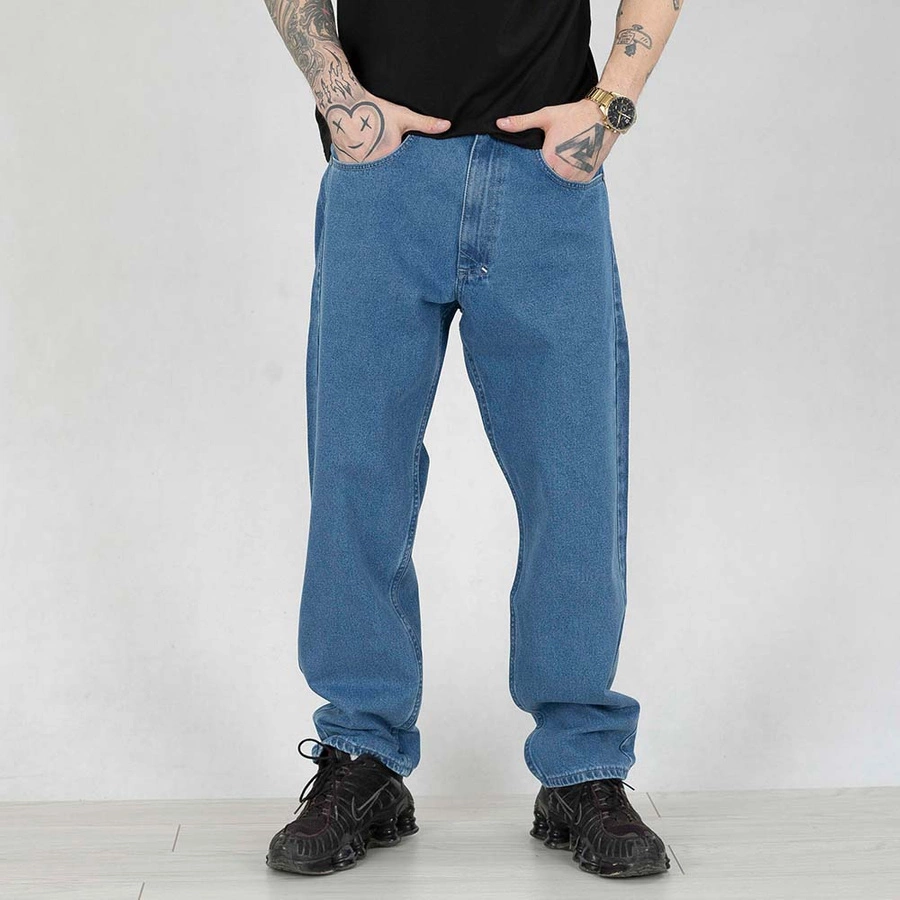 Spodnie Mass Jeans Baggy Fit Slang blue