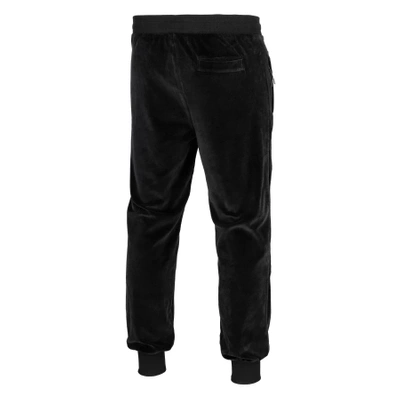 Spodnie dresowe Patriotic Welur Cls Mini App czarne