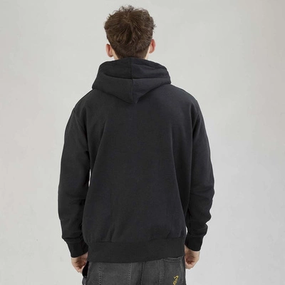 Bluza Moro Sport Hoodie Zip Big College czarna