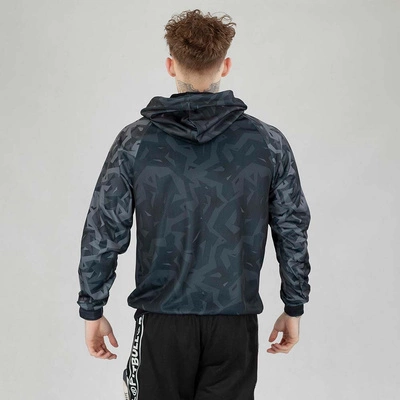 Bluza Patriotic Hoodie Football Gold czarna