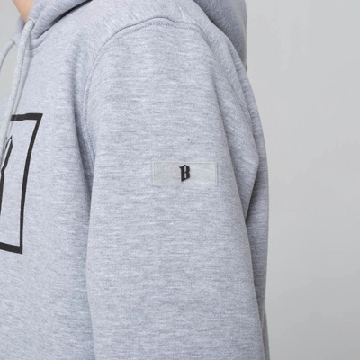 Bluza z kapturem Biuro Ochrony Rapu bor crew classic Szary