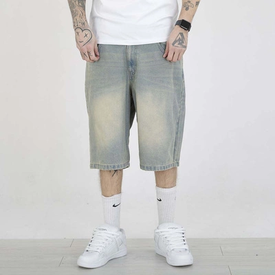 Spodenki Karl Kani OG Denim 60100001 niebieskie