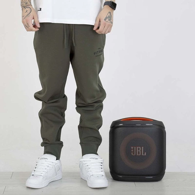 Spodnie dresowe Pit Bull Sampson zielone