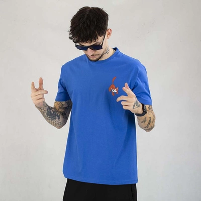 Koszulka Smerfy Runaway 3Pak biały niebieski czarny