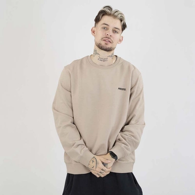 Bluza Prosto Crewneck Infinity Logo beżowa