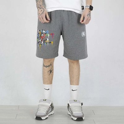 Spodenki dresowe Diil Double Die szare