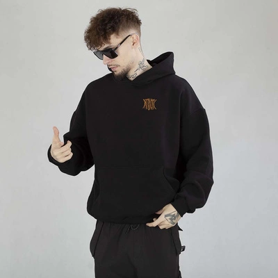 Bluza Patriotic Hoodie Baggy Roots czarna