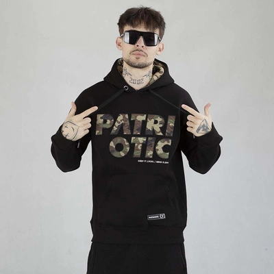Bluza Patriotic Hoodie CLS Camo czarna