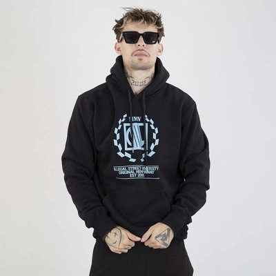 Bluza Diil Hoodie Laur czarna błękitna