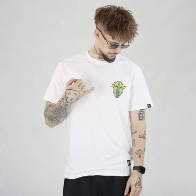 Koszulka Pit Bull BJJ Fight DVSN biała