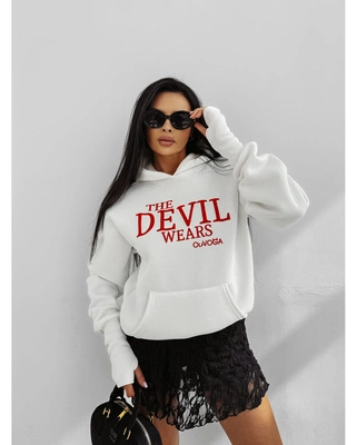 Bluza Olavoga Hoodie Sassy Muse ecru