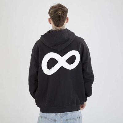 Bluza Prosto Hoodie ZIP Infinity czarna