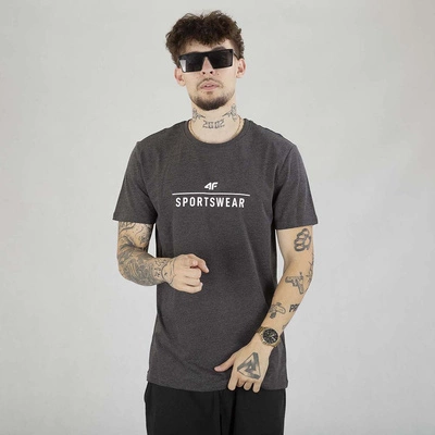 Koszulka 4F Regular M0878 ciemno szara