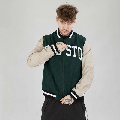 Kurtka Prosto Przejściowa College zielona