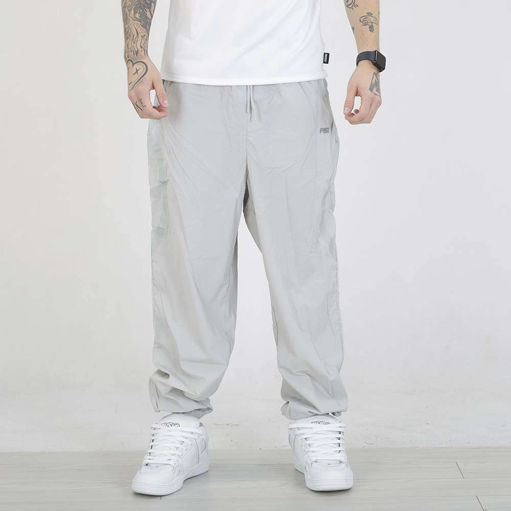 Spodnie dresowe Prosto Contrast szare