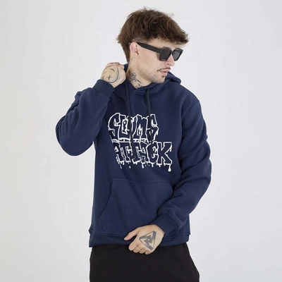 Bluza Hoodie RPS Rychu Peja Solufka Old Logo Mono granatowa