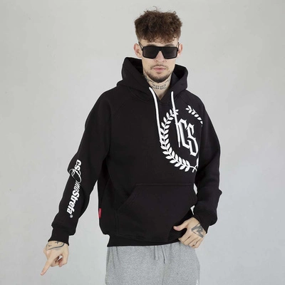 Bluza Hoodie Ciemna Strefa CS Reglan czarna