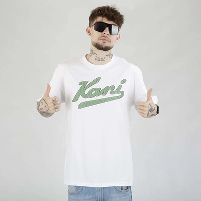 Koszulka Karl Kani Varsity Palm Print PD00005336 biała