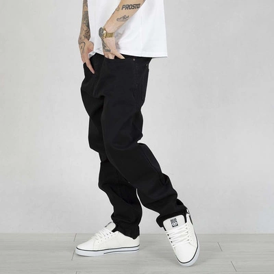 Spodnie Baggy Prosto Oyeah black jeans