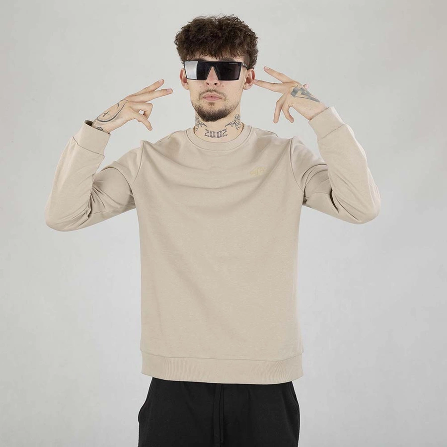 Bluza Crewneck 4F M1181 beżowa