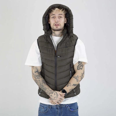 Bezrękawnik I8 Denim Hoodie khaki