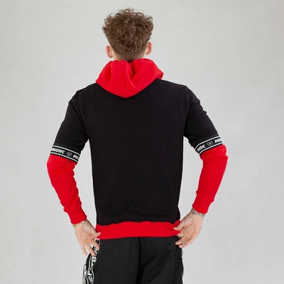 Bluza Patriotic Hoodie Cls Qube Elastic czarno czerwona