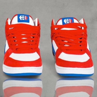 Buty Etnies MC Rap Hi Red White Blue