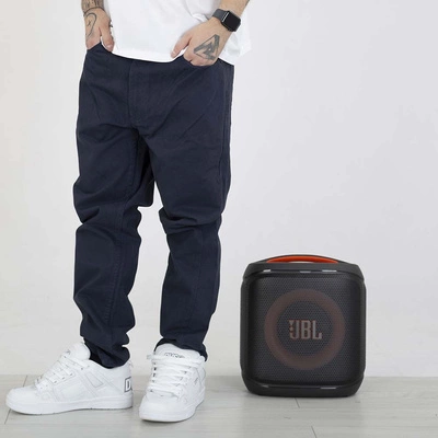 Spodnie Mass Pants Box Relax Fit granatowe