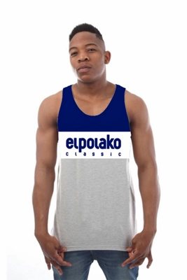 El Polako CLASSIC Tank-Top Granatowy/ Szary