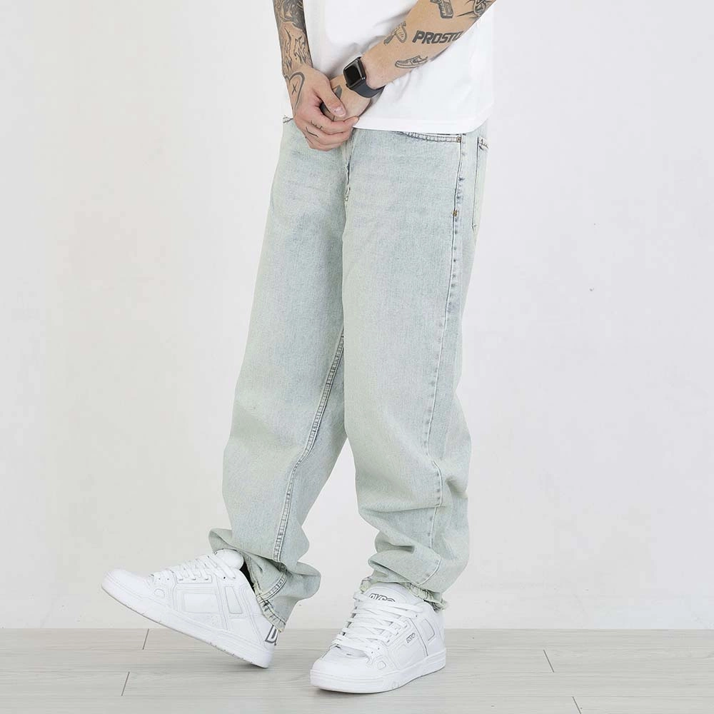 Spodnie Baggy I8 Denim BAG81 jasne niebieskie